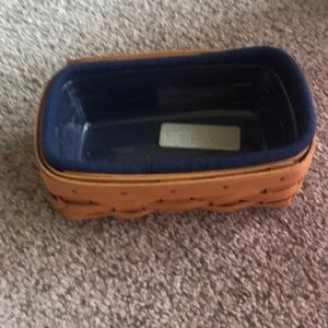 Longaberger small rectangle basket